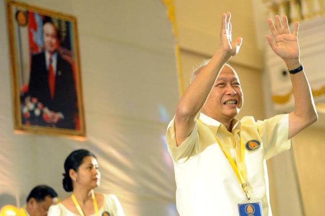 Norodom Ranariddh, en 2015, à Phnom Penh.