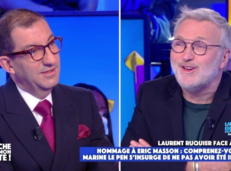 Zapping : "Lui il a fumé", l’improbable échange entre Jean Messiha et Laurent Ruquier