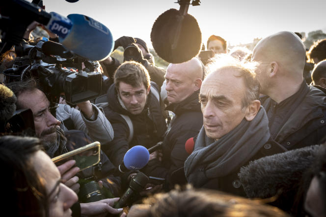 Eric Zemmour à Marseille, le 26 novembre 2021.